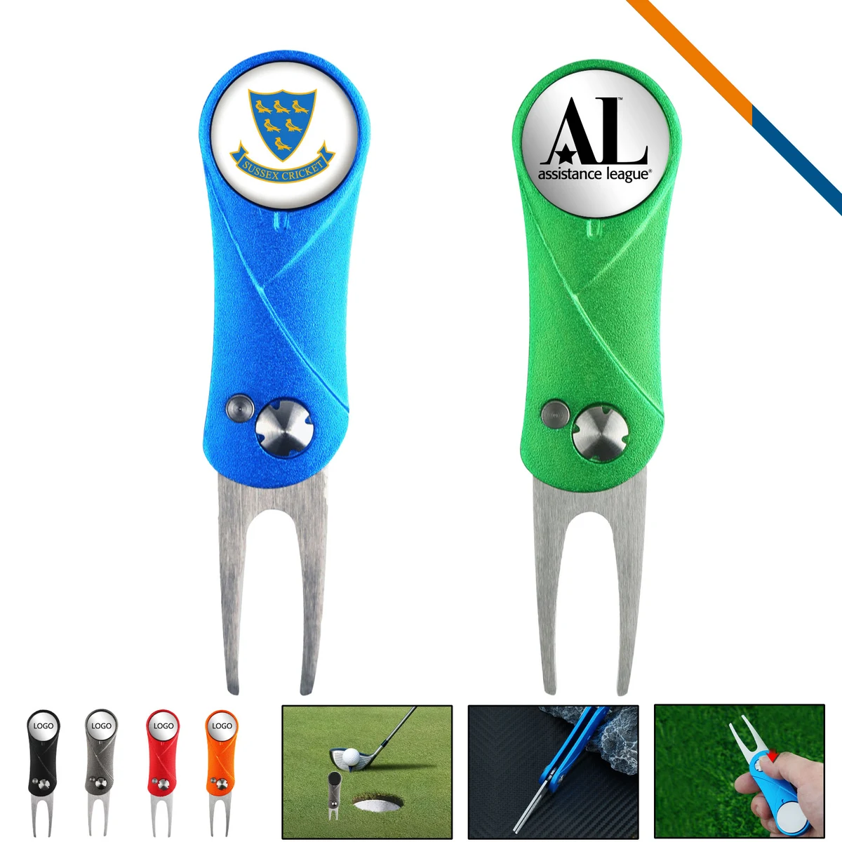Vanage Foldable Golf Divot Tool 1