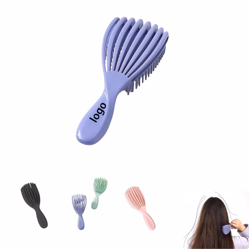 Multicolor Fluffy Massage Comb