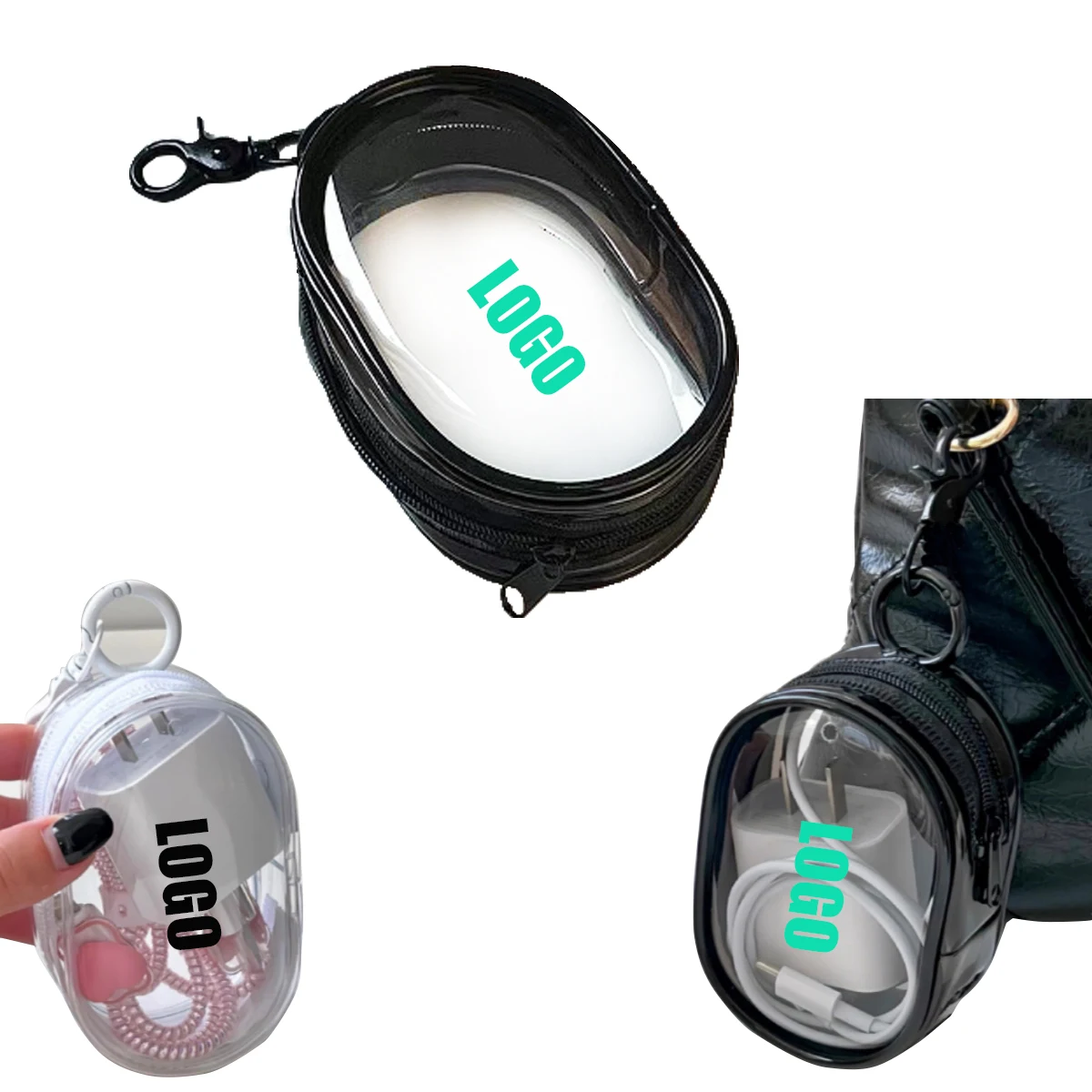 Transparent Cable Organizer Box 1