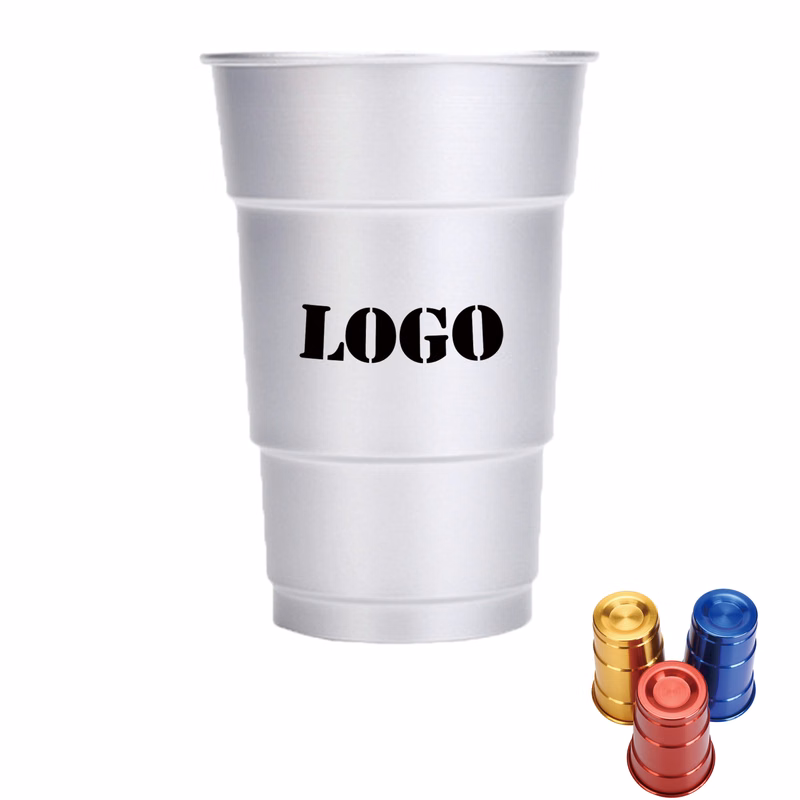 16 Oz Recyclable Stadium Aluminum Cup