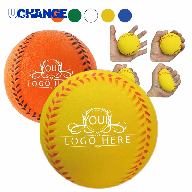 Baseball-Shaped Stress Relief Ball