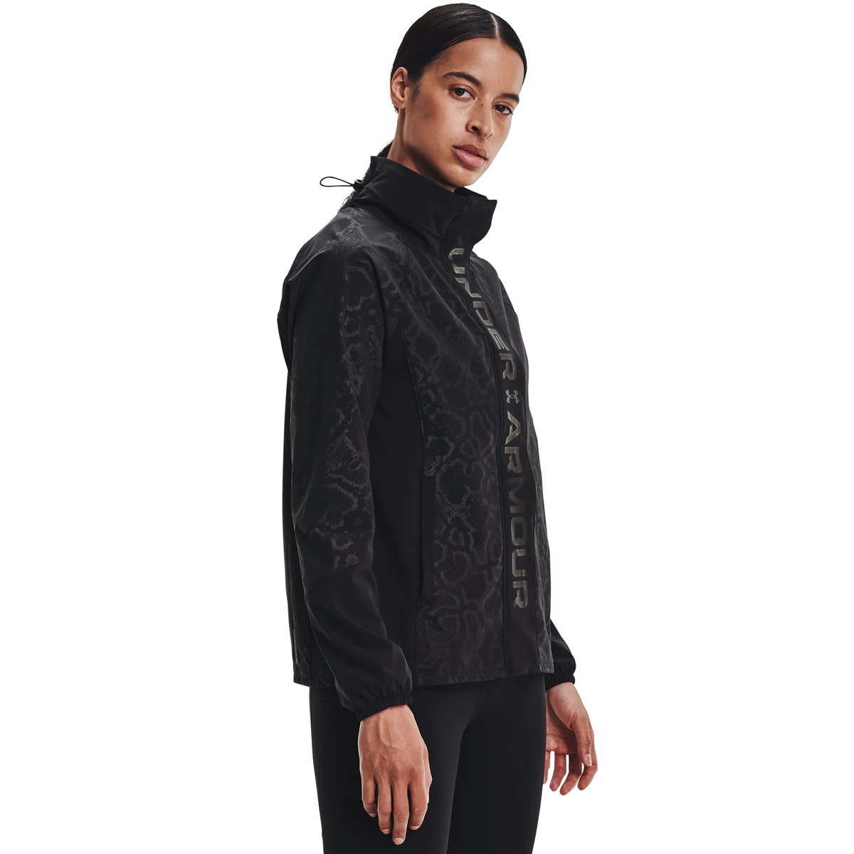 UA RUSH Woven Print Women's Full-Zip Jacket 1