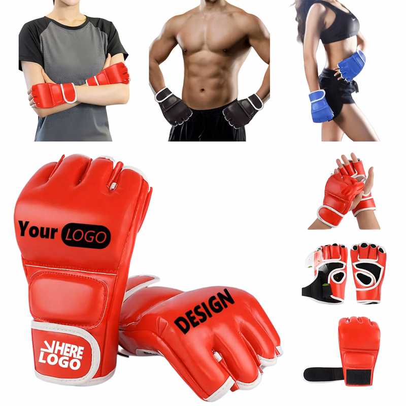 Professional Multi-Sport MMA Half-Finger Boxing Gloves