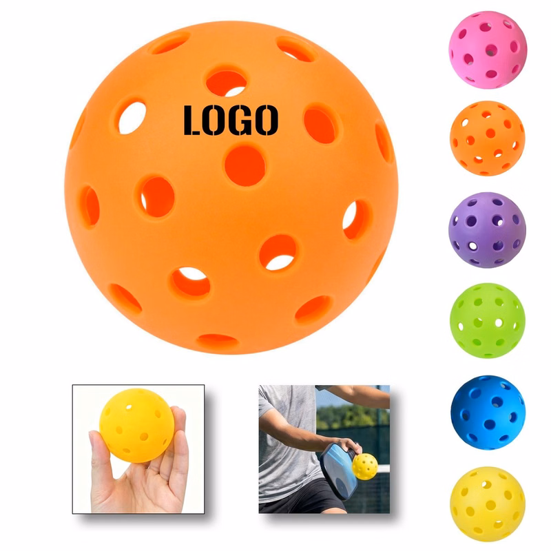 Professional 40 Hole TPE Pickleball for Outdoor Training