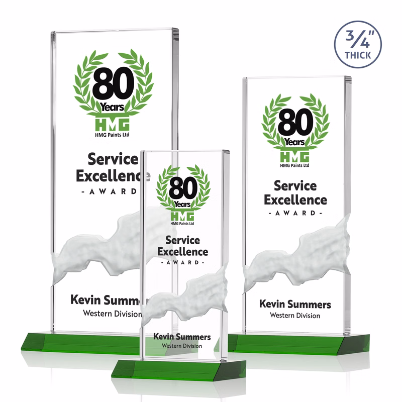 Poole VividPrint™ Award - Green