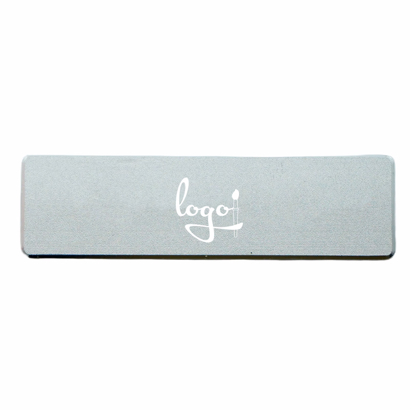 Metal Name Badge with Full Color Print ?C MOQ 10