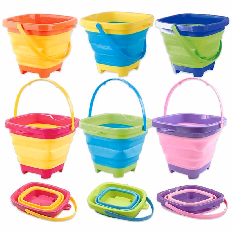 Foldable Sand Bucket Beach Pail