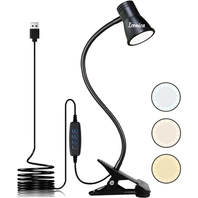 Clip on desk lamp 1