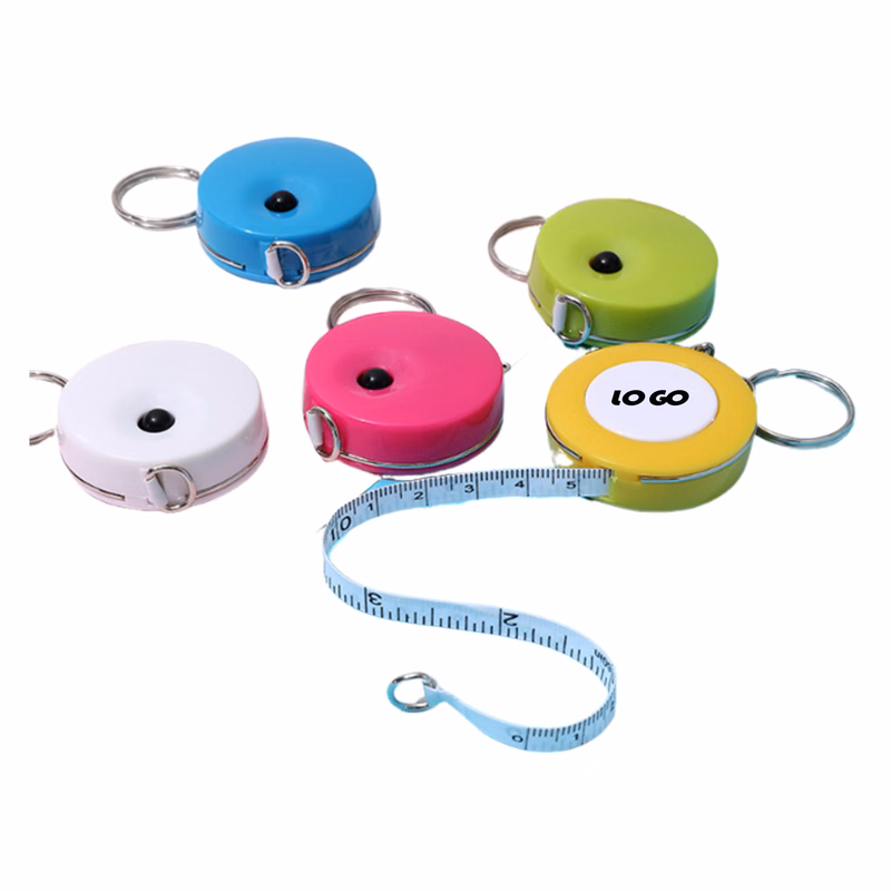 Candy Color Tape Measure Keychain