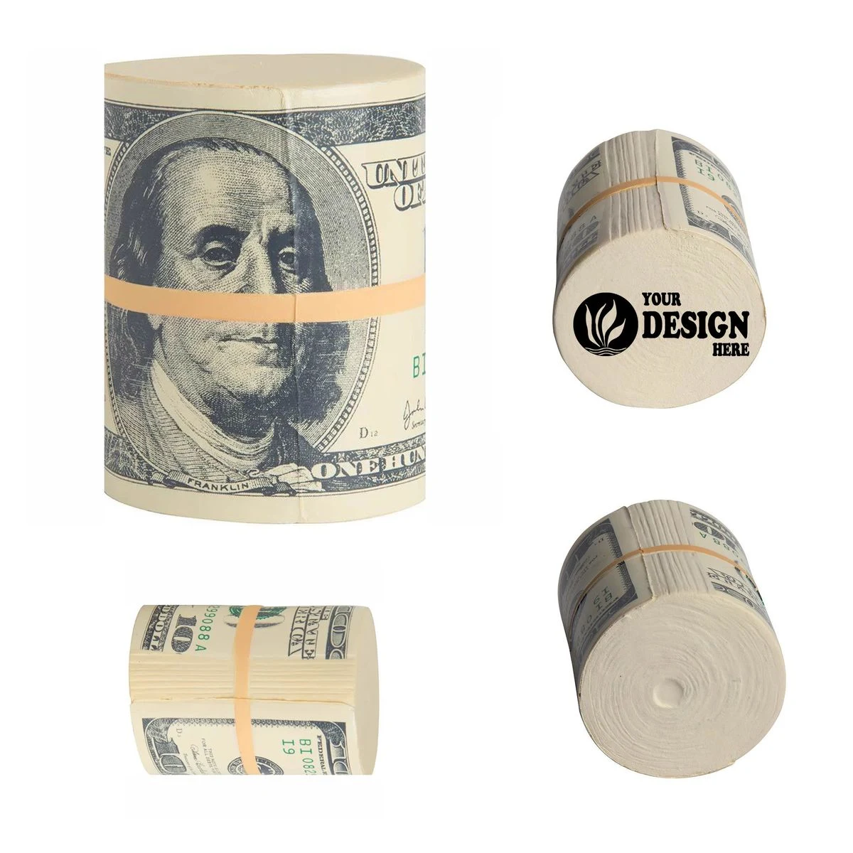 PU Dollar Roll Stress Toy 1