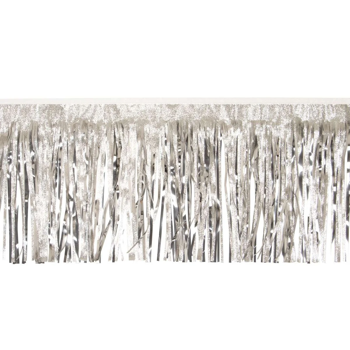 Victory Corps™ Embossed Silver and Metallic Silver Fringe (15") 1