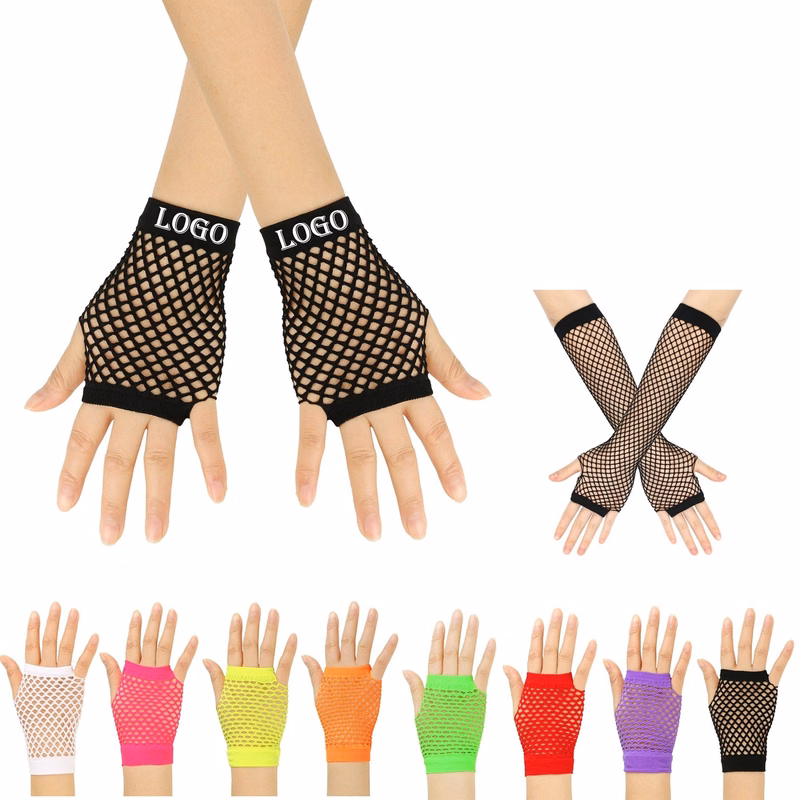 Fish Net Mesh Gloves