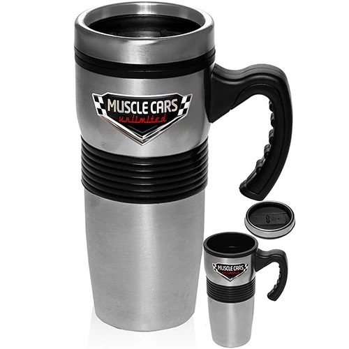16 oz Insulated Stainless Steel Travel Mug 1