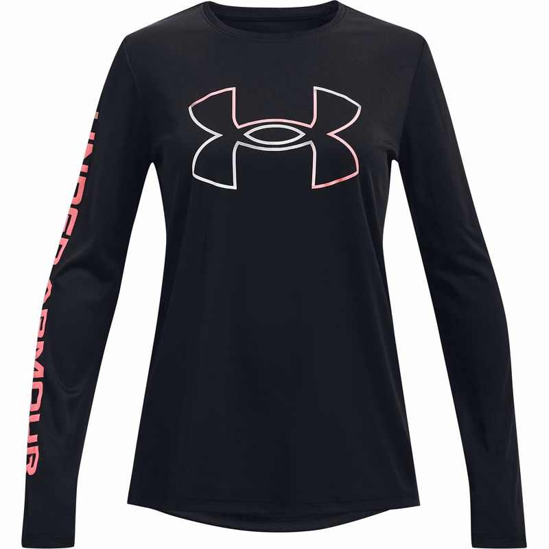 UA Tech Big Logo Girls' Long Sleeve