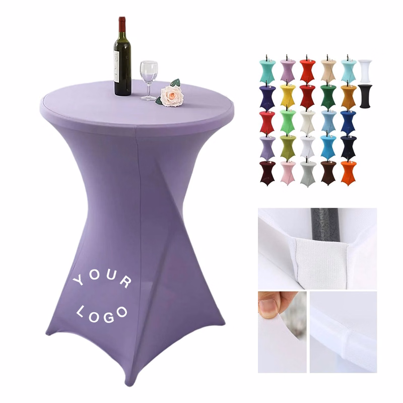 Full-Color Custom Table Cover for Weddings and Parties