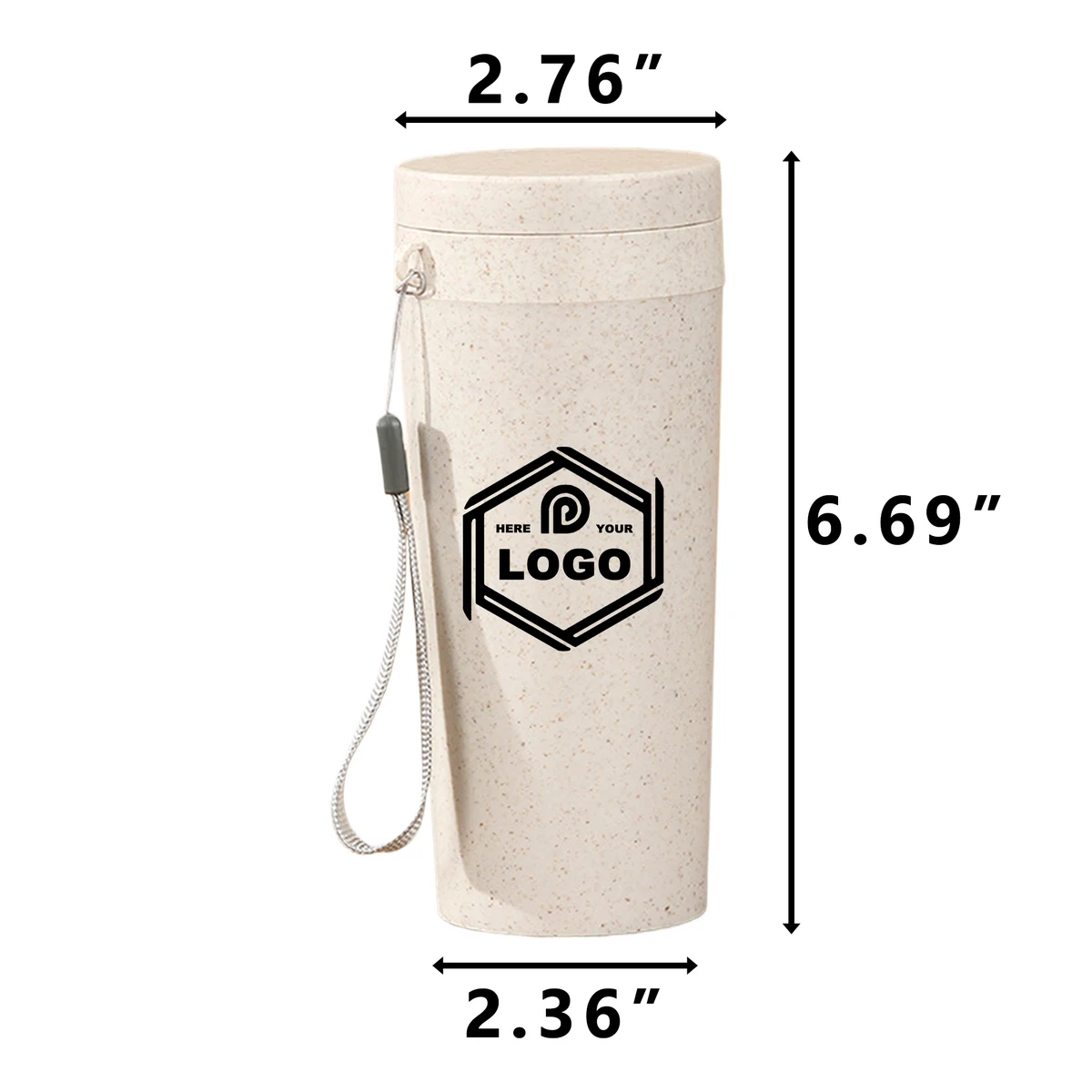 12oz Plastic Drink Cup with Logo Customization 1