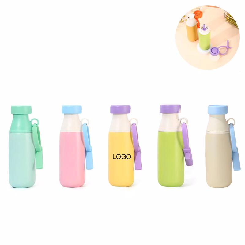 Insulated Water Bottle 2 Ways to Drink