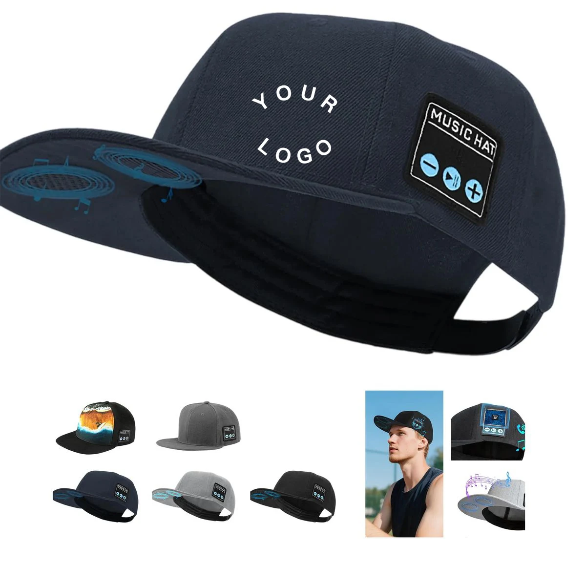 Bluetooth Cap for Outdoor Use 1