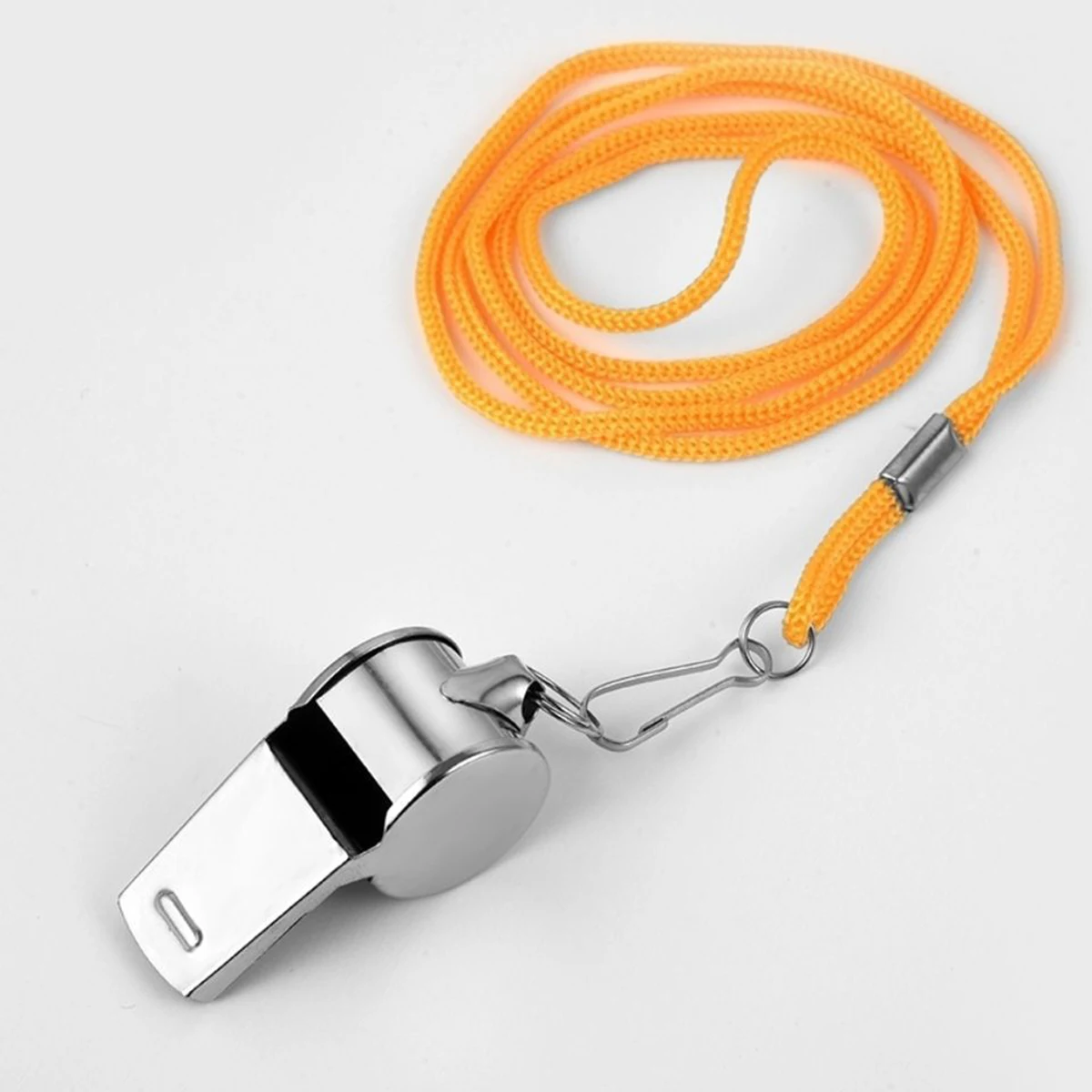 Metal Whistles With Lanyard 1