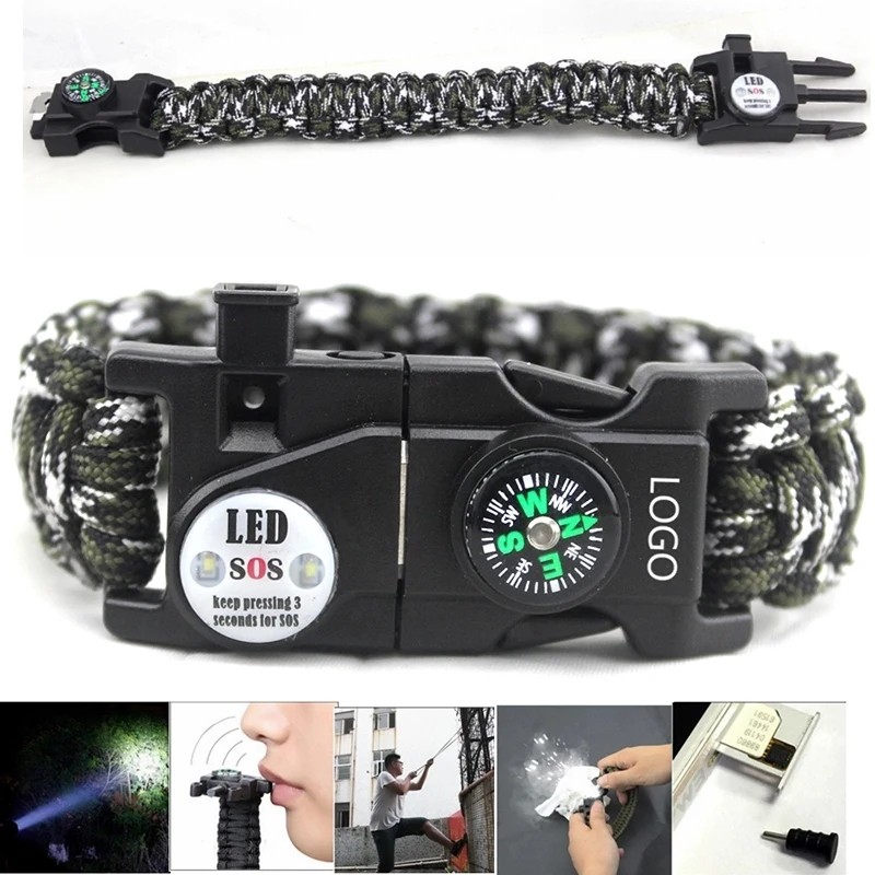 Survival Bracelet 6 in 1 with Paracord 1