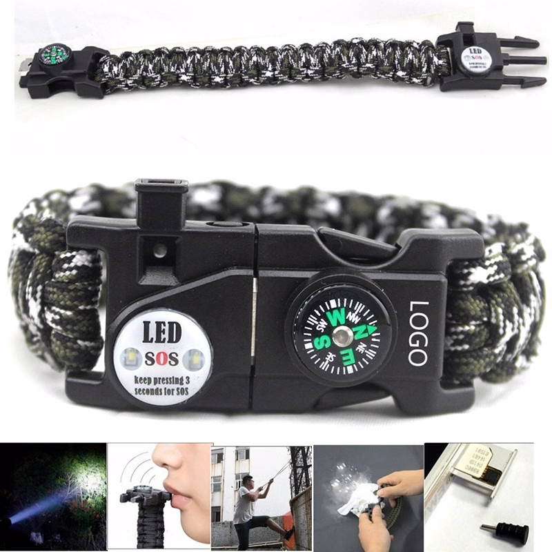 Survival Bracelet 6 in 1 with Paracord