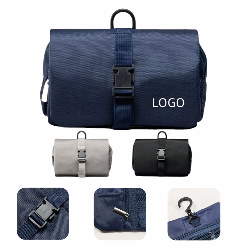 Buckle Folding Toiletries Oxford Storage Bag