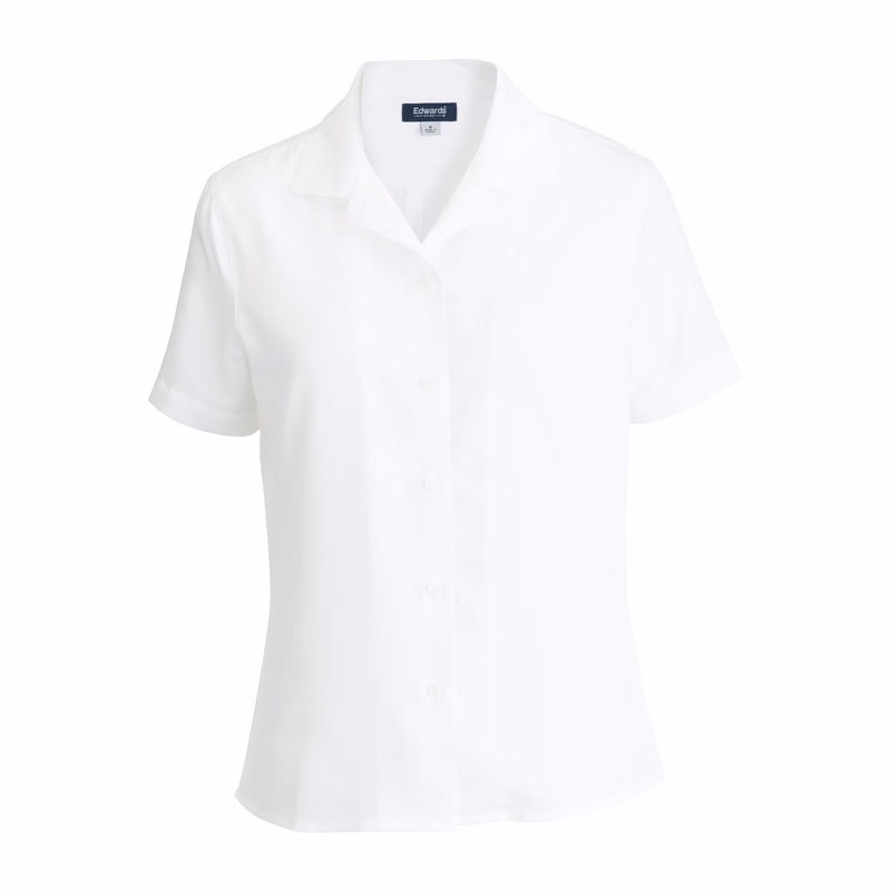 Camp Collar Ladies Blouse