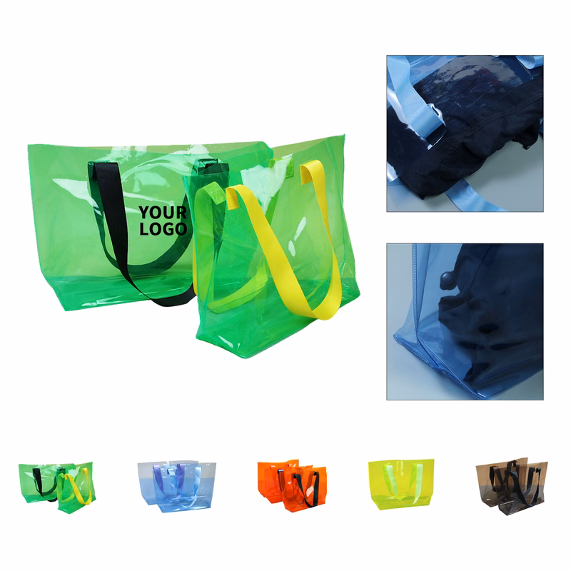 Polyvinyl Chloride Clear Tote