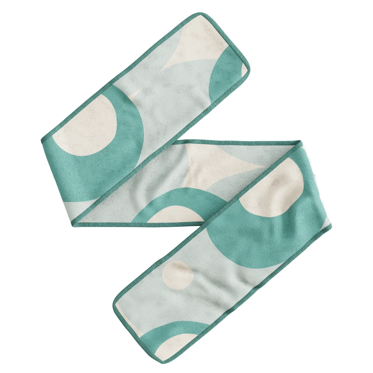 Screen Printed Fleece Scarf, 50" x 6" 1