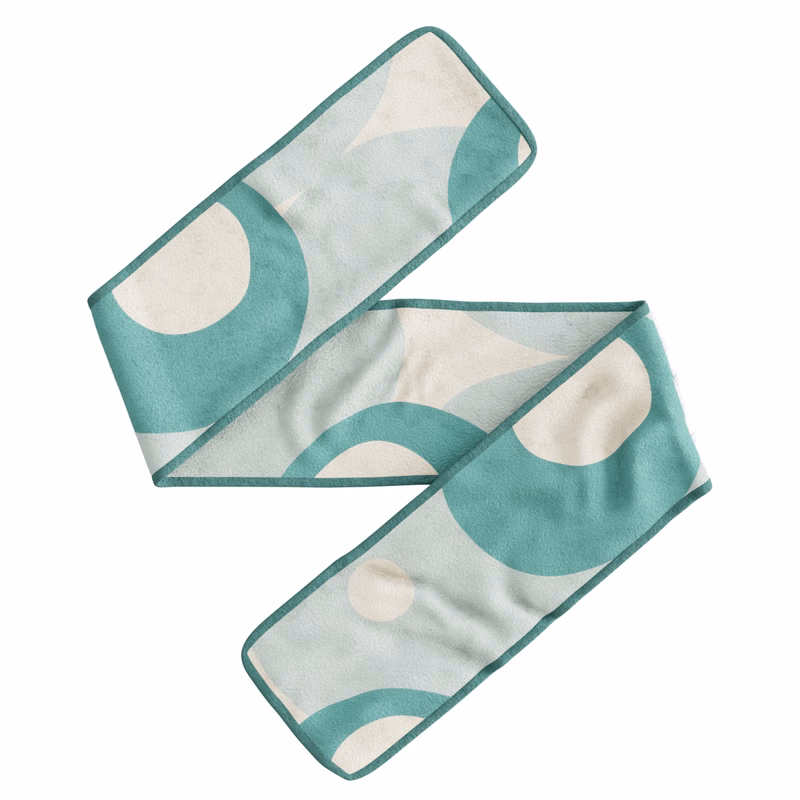 Screen Printed Fleece Scarf, 50" x 6"