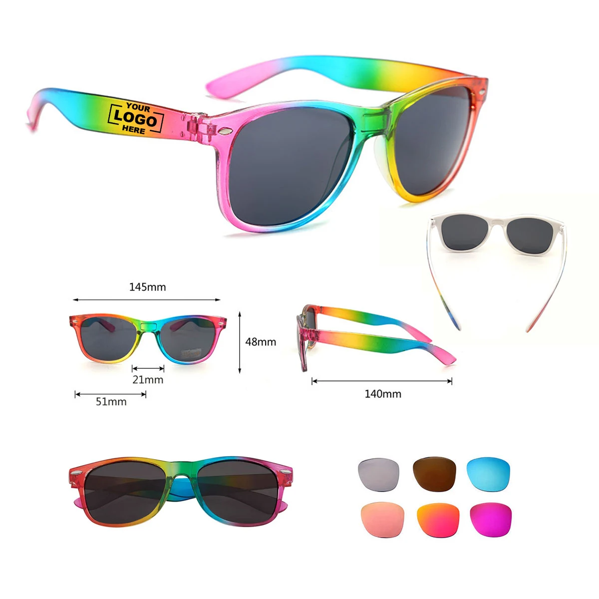 Retro Rainbow Sunglasses 1