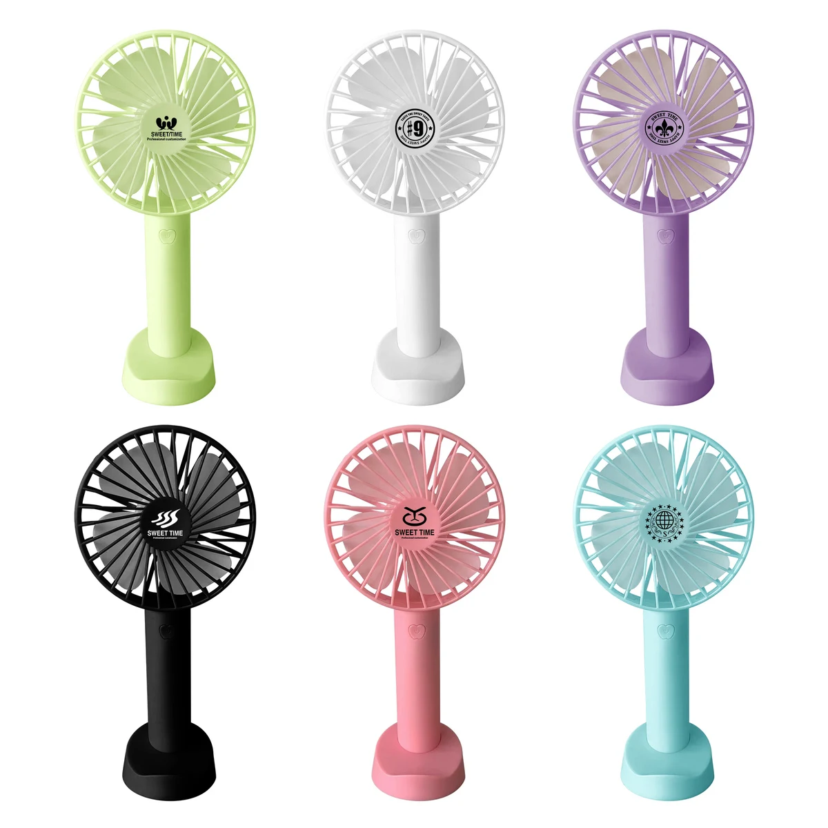 Rechargeable Mini Handhold/Table Fan 1