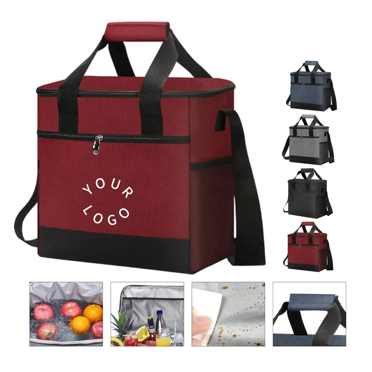 15L Oxford Cloth Picnic Cooler Bag for Outdoor Adventures 1