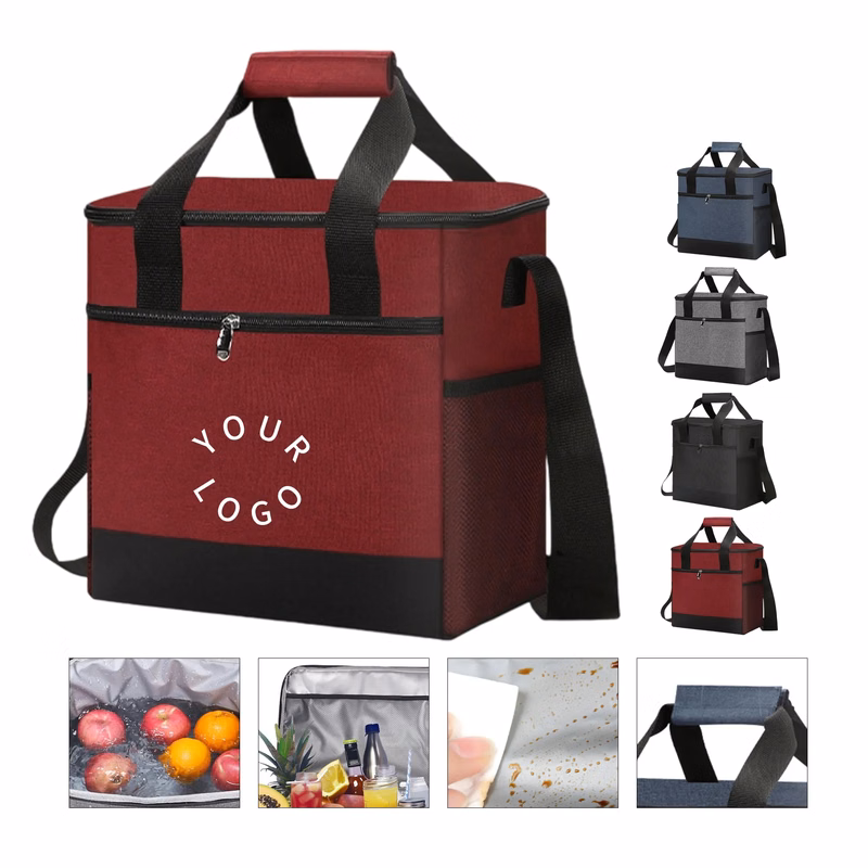 15L Oxford Cloth Picnic Cooler Bag for Outdoor Adventures