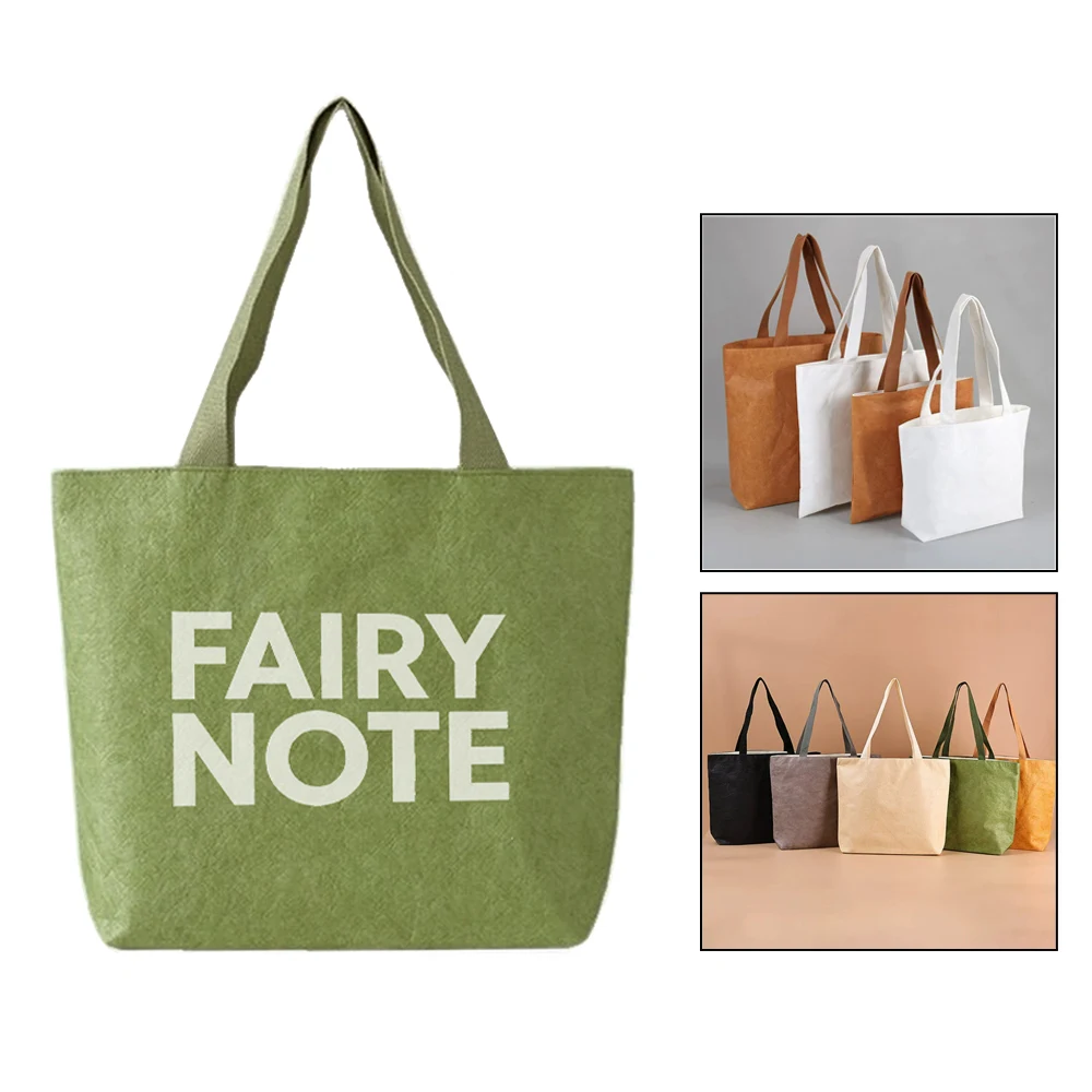 Eco-Friendly Flash Spun Paper Shopping Tote Bag 1