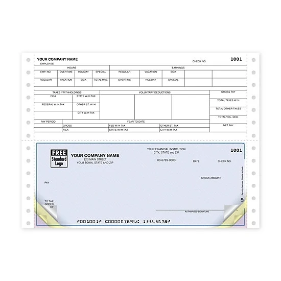 Continuous Security Bottom Payroll Check 1