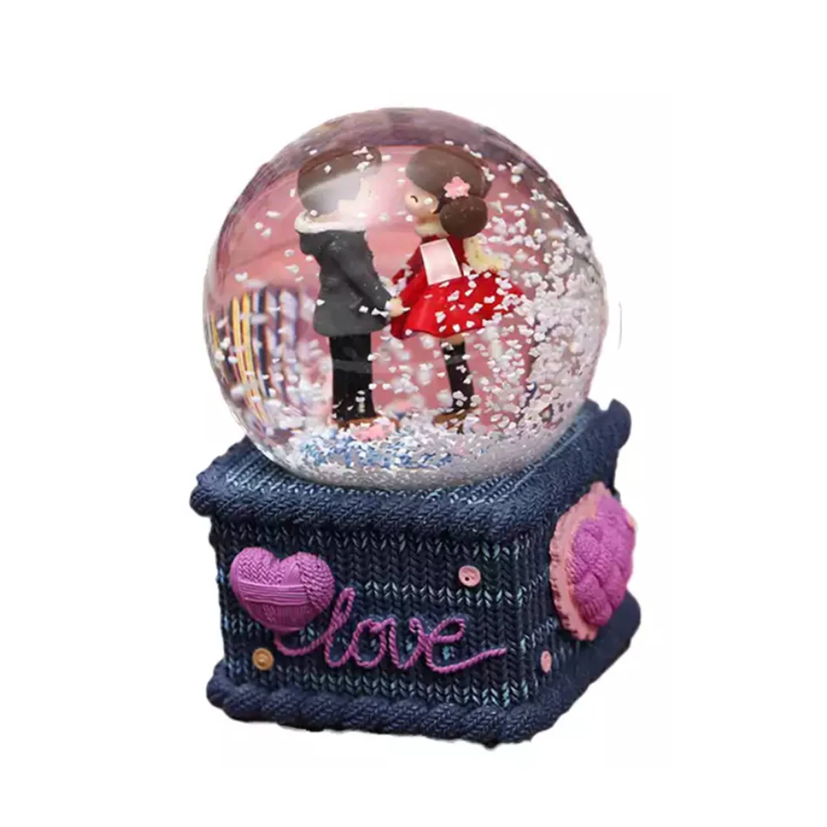 Custom Wedding Souvenir Snow Globe 1