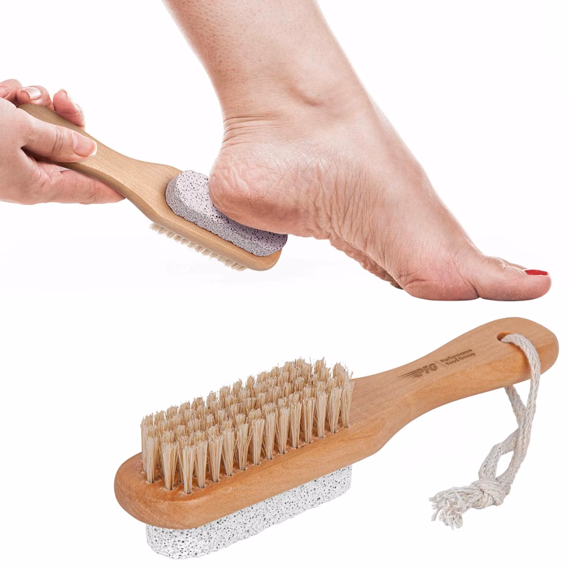 Brush and Pumice Stone