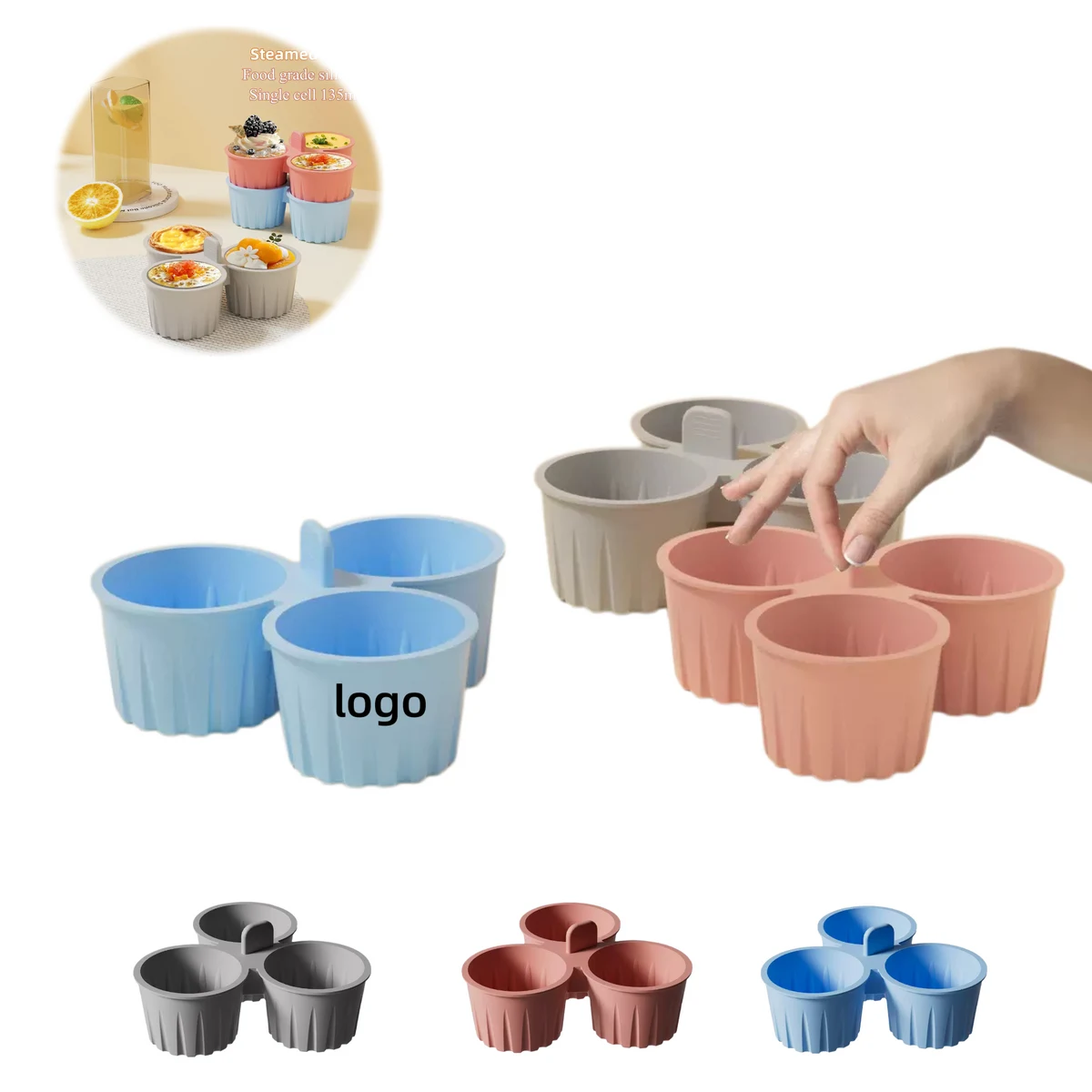 Silicone Air Fryer Cup 1