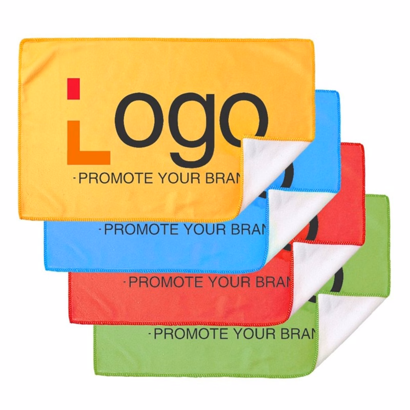 11" x 18" Sublimation Edge-Stitched Microfiber Towel