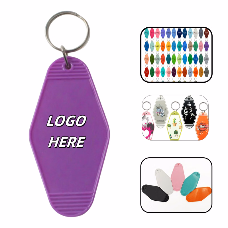 ABS Customized Hotel Keychains