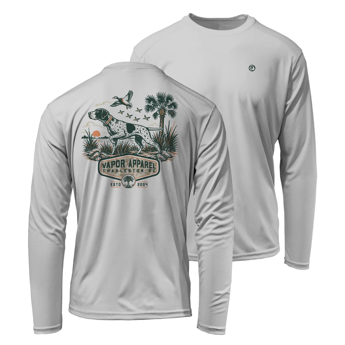 Vapor Apparel Men's Solar Recycled Long Sleeve Shirt 1