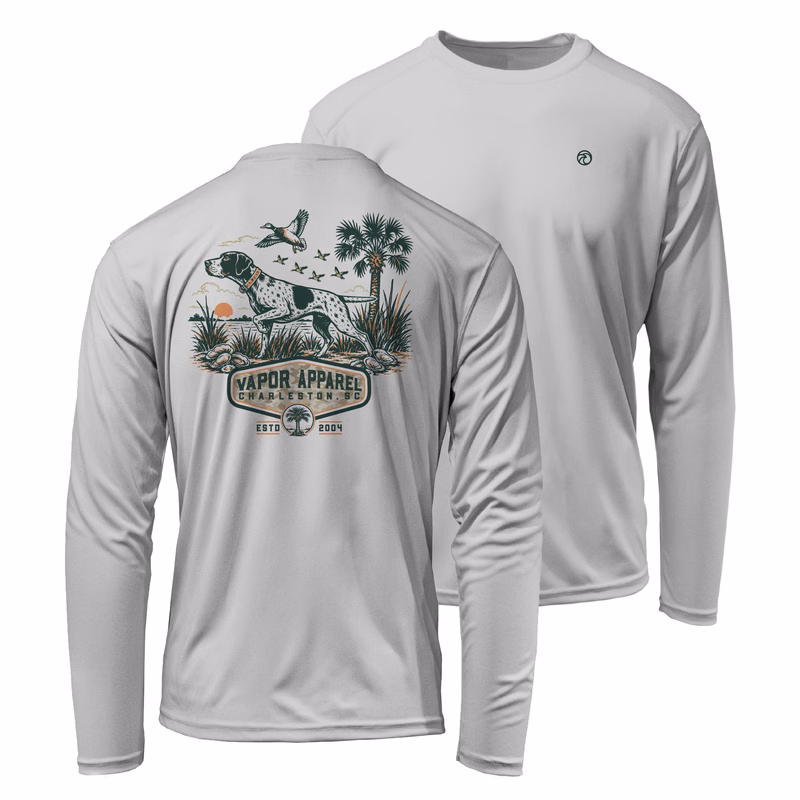 Vapor Apparel Men's Solar Recycled Long Sleeve Shirt