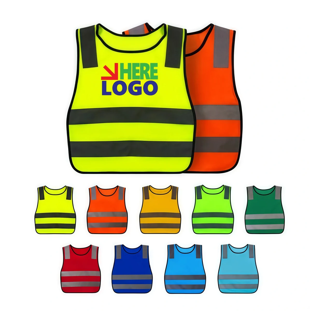 Child Safety Reflective Vest Training Exercise 1