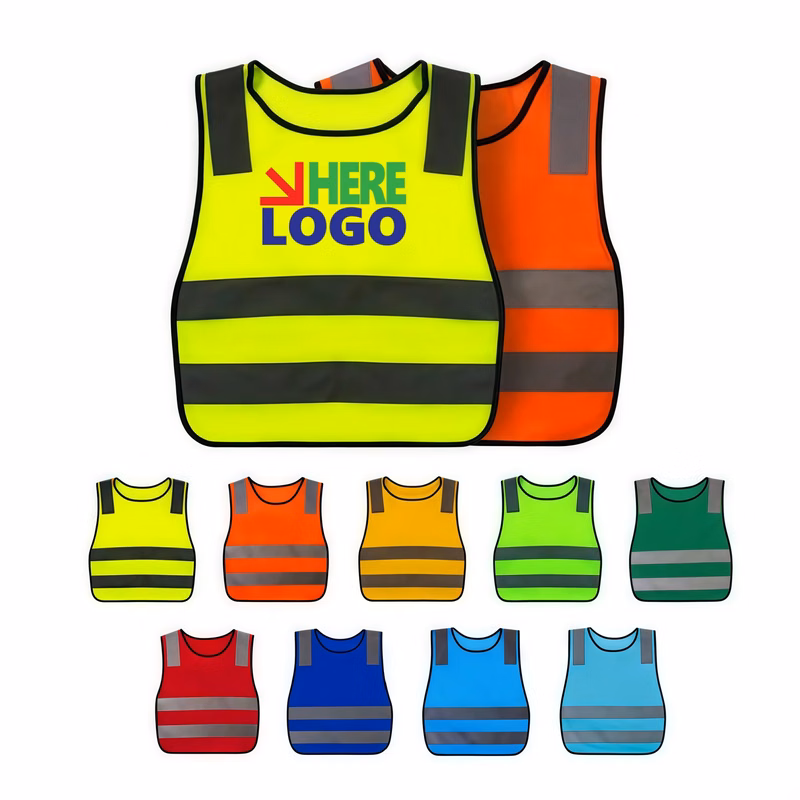 Child Safety Reflective Vest Training Exercise