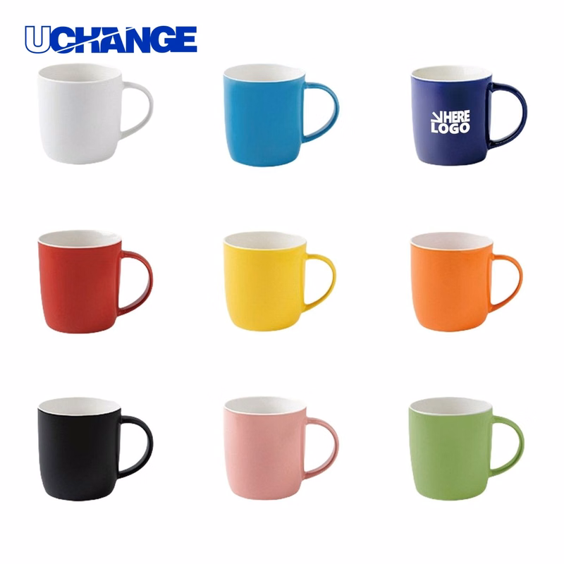 Multi Colour Ceramic Cup Container