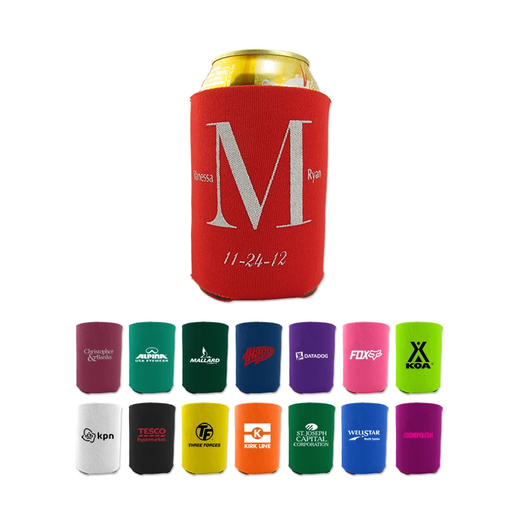 Econo Can Cooler, custom koozie with logo imprint 1