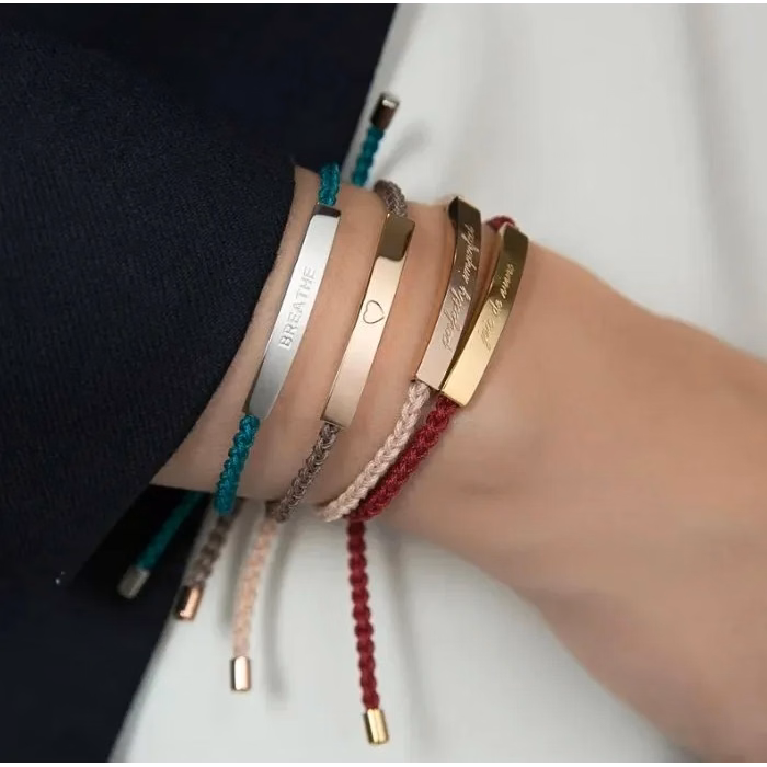 Colorful Braided Rope Bracelet For Men Women