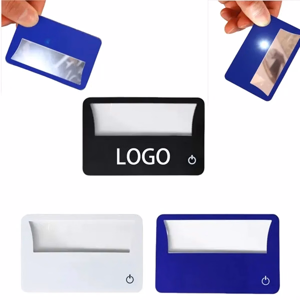 PVC Magnifying Glass Card