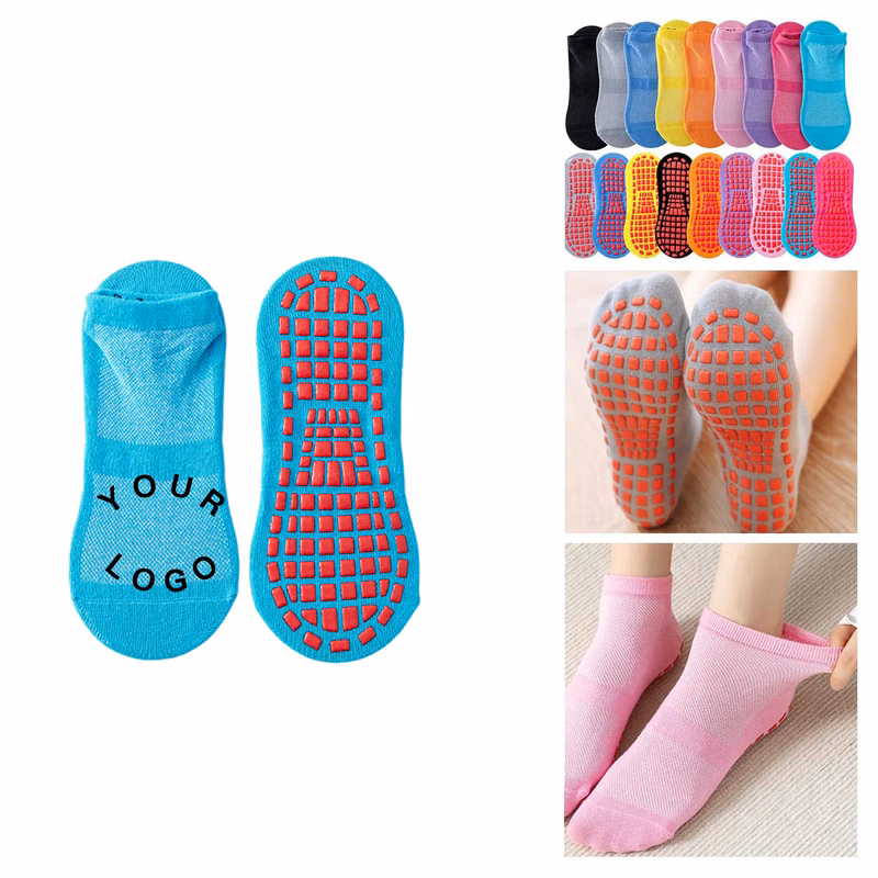 Cotton Soft Anti Slip Exercise Socks